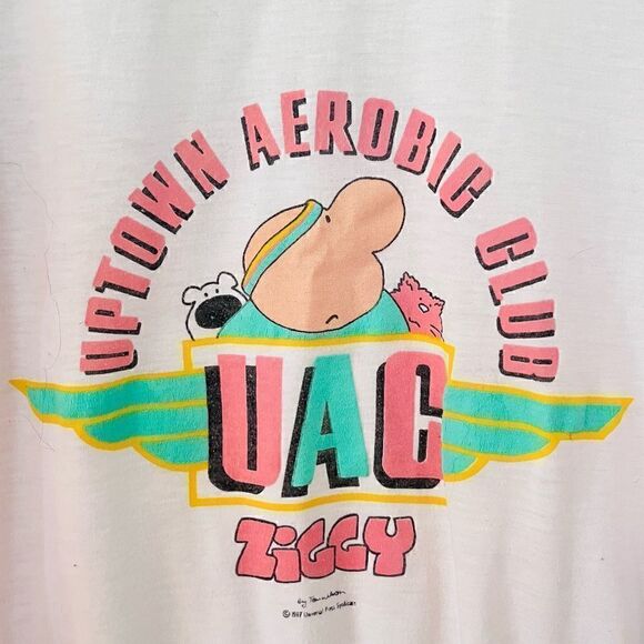 Vintage | Ziggy Aerobic multicolor long sleeve top | size large - Picture 6 of 6